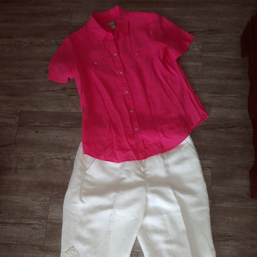 Chicos Button Down Top - image 5